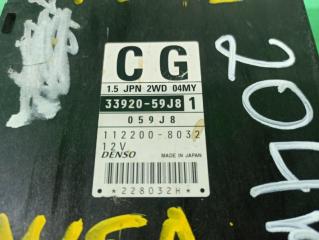 Компьютер SUZUKI AERIO RB21S M15A 33920-59J81 2 ракурс