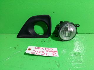 Туманка правая TOYOTA MARK X GRX130 81210-12230, 89210656 1 ракурс