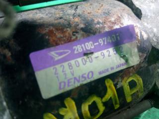 Стартер TOYOTA DUET M101A K3-VE 28100-97401 2 ракурс