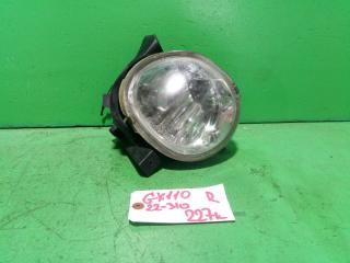 Туманка правая передняя TOYOTA MARK II BLIT GX110 22-310 1 ракурс