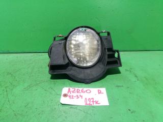 Туманка правая передняя TOYOTA NOAH AZR60 81211-52052, 42-34 1 ракурс