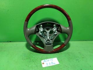 Руль TOYOTA HARRIER ACU15 1 ракурс