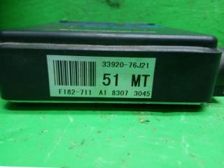 Компьютер SUZUKI JIMNY JB23W K6A 33920-76J21 2 ракурс Компьютер SUZUKI JIMNY JB23W K6A 33920-76J21 2 ракурс