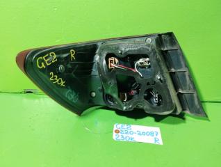 Стоп-сигнал правый SUBARU IMPREZA GE2 220-20087 2 ракурс