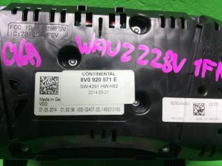 Спидометр AUDI A3 8V 8V0920871E 3 ракурс
