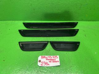 Накладка на порог BMW X3 F25 8050459, 8050461 2 ракурс Накладка на порог BMW X3 F25 8050459, 8050461 2 ракурс
