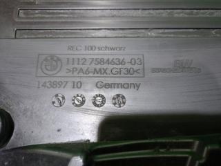 Пластиковая крышка на двс BMW 5-SERIES F10 N52B30 7584636 3 ракурс