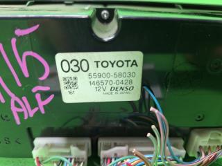 Климат-контроль TOYOTA ALPHARD MNH15 55900-58030 3 ракурс