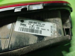 Вставка между стопов правая VOLKSWAGEN GOLF 5G1 5G0945094, 16420 2 ракурс Вставка между стопов правая VOLKSWAGEN GOLF 5G1 5G0945094, 16420 2 ракурс