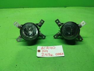 Туманка TOYOTA ESTIMA ACR40 1714 1 ракурс