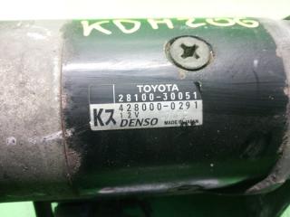 Стартер TOYOTA HIACE KDH206 1KD 28100-30051 2 ракурс