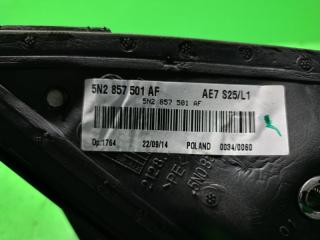Зеркало левое VOLKSWAGEN TIGUAN 5N2 5N2857501 4 ракурс