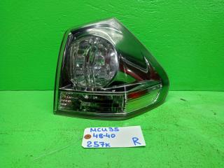 Стоп-сигнал правый TOYOTA HARRIER MCU35 48-40 1 ракурс