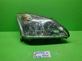 Фара правая TOYOTA HARRIER ACU35 48-42 1 ракурс