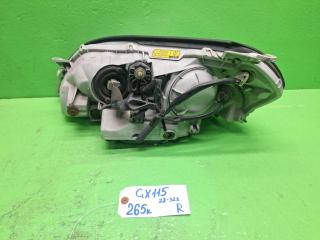 Фара правая TOYOTA MARK II GX115 22-321 3 ракурс