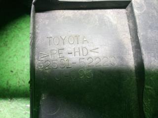 Подкрылок правый задний TOYOTA RACTIS NCP100 52592-52220 3 ракурс