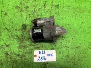 Стартер NISSAN NOTE E11 HR15 23300BC20B 1 ракурс Стартер NISSAN NOTE E11 HR15 23300BC20B 1 ракурс