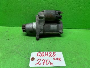 Стартер TOYOTA ALPHARD GGH25 2GR 3 ракурс