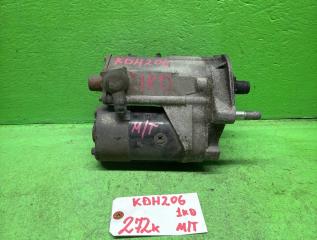 Стартер TOYOTA HIACE KDH206 1KD 28100-30050 1 ракурс