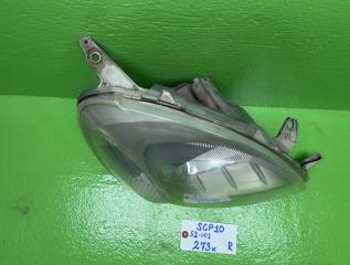 Фара правая передняя TOYOTA VITZ SCP10 52-001 2 ракурс Фара правая передняя TOYOTA VITZ SCP10 52-001 2 ракурс