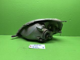 Фара правая передняя TOYOTA VITZ SCP10 52-001 4 ракурс Фара правая передняя TOYOTA VITZ SCP10 52-001 4 ракурс