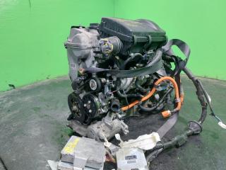 Двигатель TOYOTA PRIUS NHW20 1NZ-FXE U386480 4 ракурс