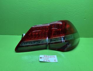 Стоп-сигнал правый задний TOYOTA CROWN GRS203 30-346 1 ракурс