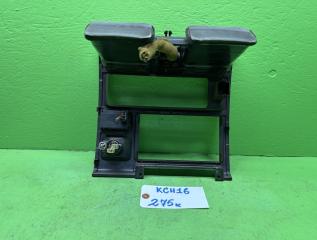 Консоль магнитофона TOYOTA GRANVIA KCH16 55405-26050 4 ракурс