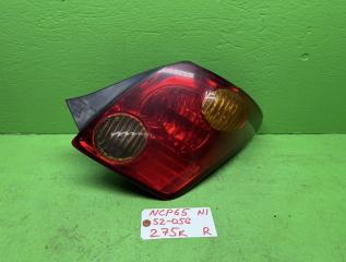 Стоп-сигнал правый задний TOYOTA IST NCP65 52-056 1 ракурс