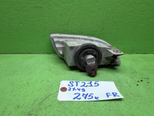 Туманка правая передняя TOYOTA CALDINA ST215 21-49 5 ракурс