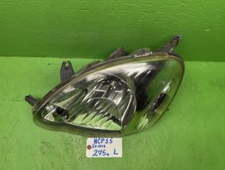 Фара левая передняя TOYOTA VITZ NCP15 52-046 4 ракурс Фара левая передняя TOYOTA VITZ NCP15 52-046 4 ракурс