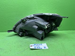 Фара правая передняя TOYOTA VITZ NCP15 52-046 5 ракурс Фара правая передняя TOYOTA VITZ NCP15 52-046 5 ракурс