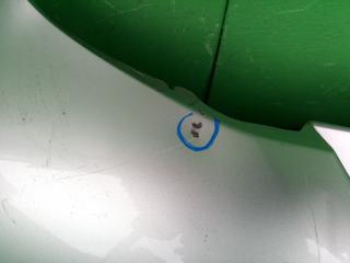 Бампер задний TOYOTA VITZ KSP130 5 ракурс