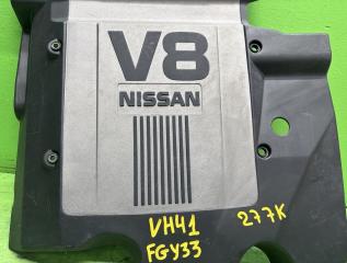 Пластиковая крышка на двс NISSAN CIMA FGY33 VH41 3 ракурс