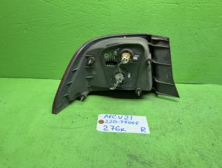 Стоп-сигнал правый задний TOYOTA WINDOM MCV21 220-77065 5 ракурс