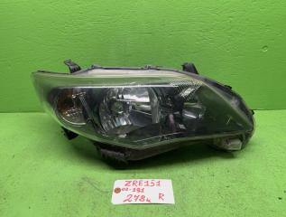 Фара правая передняя TOYOTA COROLLA ZRE151 02-191 1 ракурс
