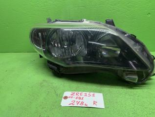 Фара правая передняя TOYOTA COROLLA ZRE151 02-191 2 ракурс