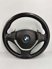 Руль спорт с лепестками BMW X6 2009 контрактная Руль спорт с лепестками BMW X6 2009