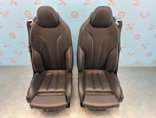 Сиденья спорт электро черная кожа Bmw 6 2013