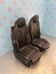 Сиденья спорт электро черная кожа 6 2013 F06 N63