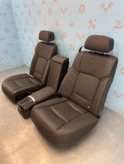Сиденья комфорт вентиляция черная кожа задняя 7 2011 F02 N63