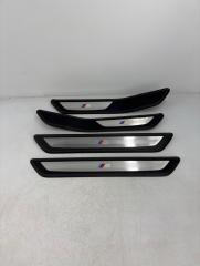 Накладка порога М пакет Bmw 7 2011