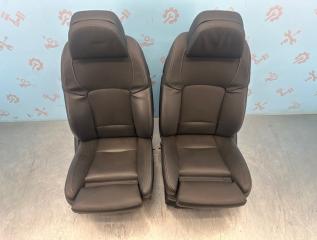 Сиденья комфорт черная кожа BMW 5 2014