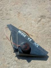 Запчасть уголок двери передний правый Rover 45 1999-2005