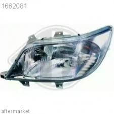 Фото запчасти фара галогеновая передняя правая Mercedes-Benz Sprinter новая запчасть Запчасть фара галогеновая передняя правая Mercedes-Benz Sprinter