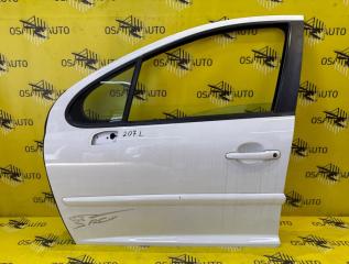 Дверь боковая передняя левая Peugeot 207 2009