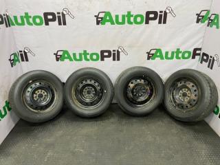Комплект из 4-х Колесо летнее R16 / 215 / 60 Bridgestone nextry 5x114.3 штамп. 45ET (б/у)