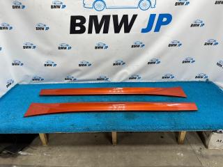 Накладки порогов M-tech BMW 1 2015