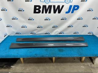 Накладки порогов M-tech BMW 3 2011-2015