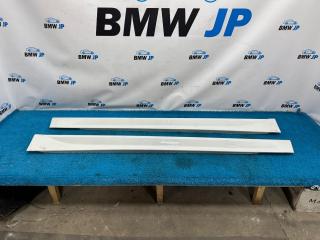 Накладки порогов M-tech BMW 3 2011-2015
